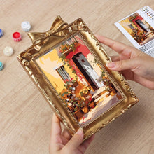 Load image into Gallery viewer, Mini Paint by number with frame - Terracotta Courtyard