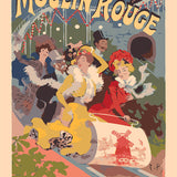 Paint by numbers kit for adults Poster Moulin Rouge - New Roller Coasters Figured'Art