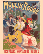 Load image into Gallery viewer, Paint by numbers kit for adults Poster Moulin Rouge - New Roller Coasters Figured'Art