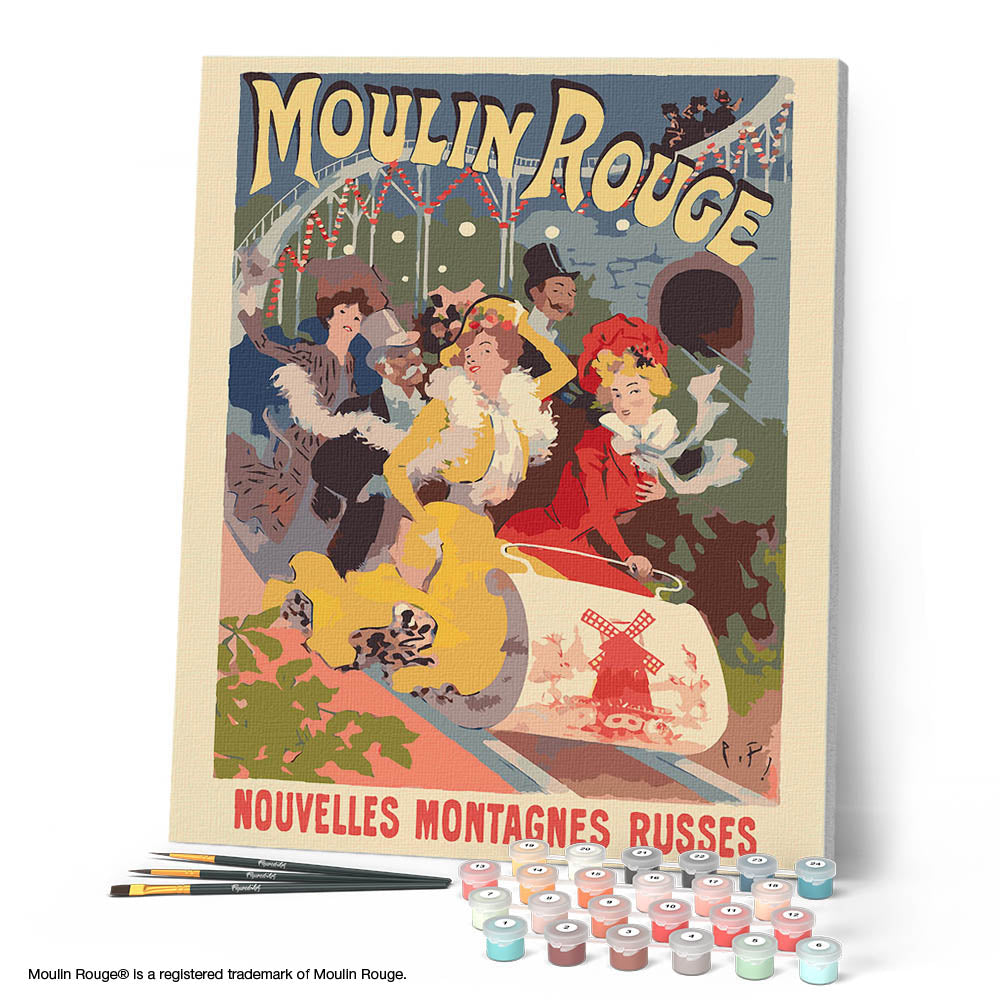 Poster Moulin Rouge - New Roller Coasters