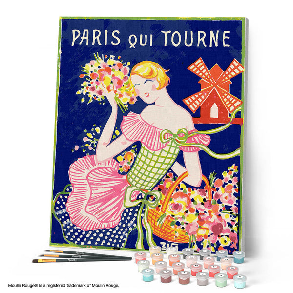 Poster Moulin Rouge - Paris in Motion