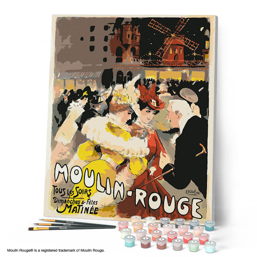 Poster Moulin Rouge - The Yellow Lady