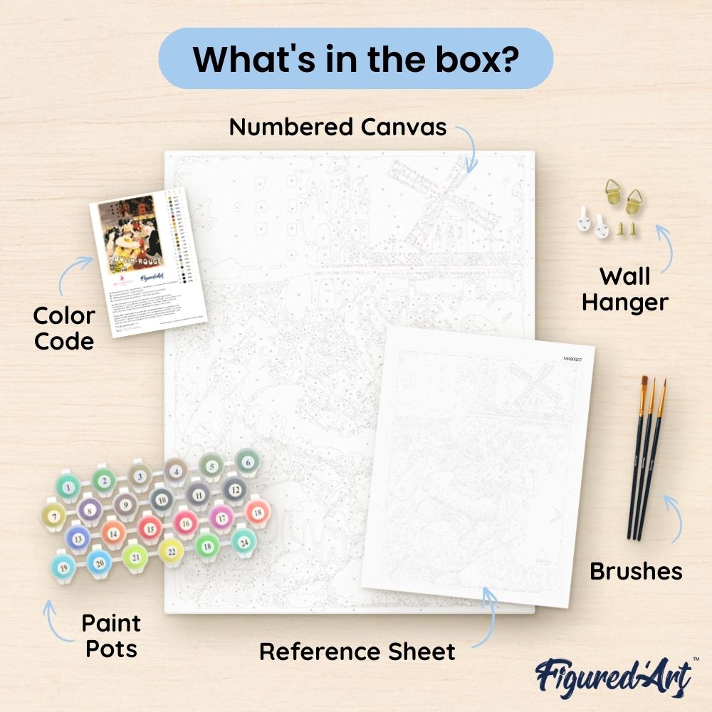 Poster Moulin Rouge - The Yellow Lady