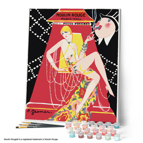 Poster Moulin Rouge - Music Hall Gesmar Program