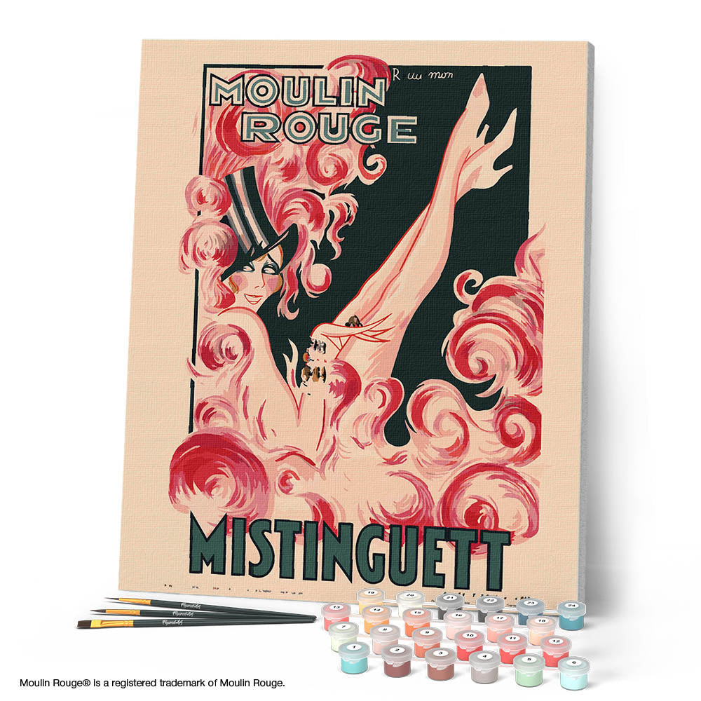 Poster Moulin Rouge - Mistinguett