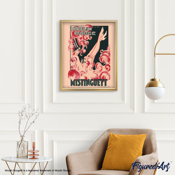 Poster Moulin Rouge - Mistinguett