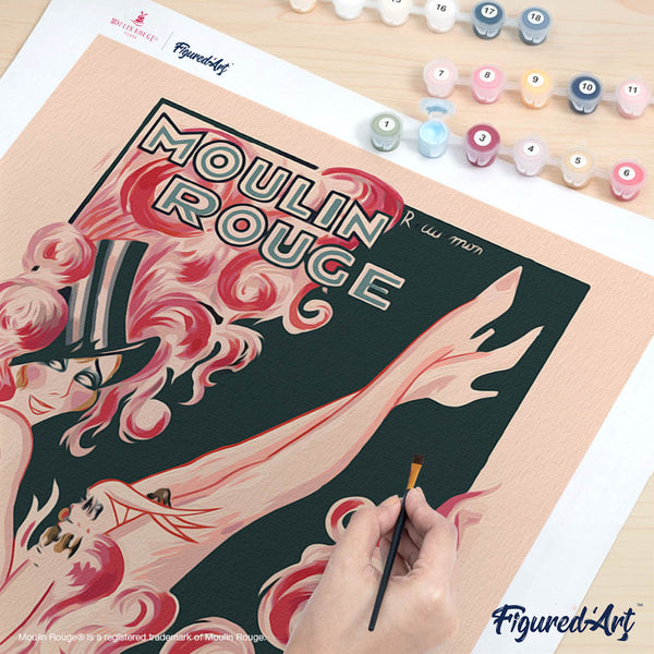 Poster Moulin Rouge - Mistinguett