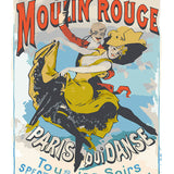 Paint by numbers kit Poster Moulin Rouge - Paris Dancing Figured'Art