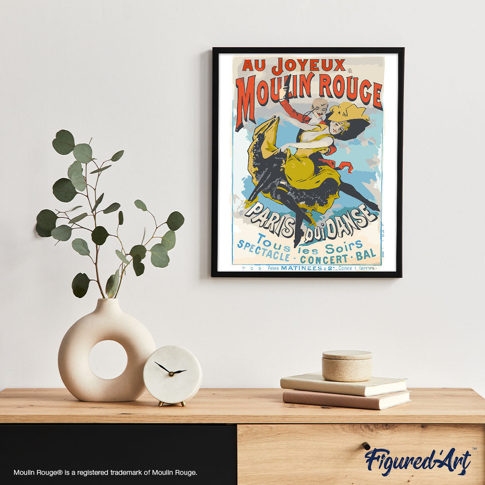Poster Moulin Rouge - Paris Dancing