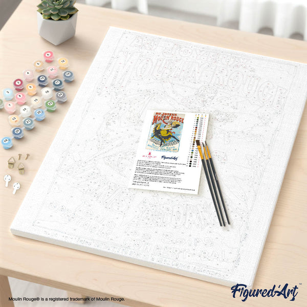 Poster Moulin Rouge - Paris Dancing