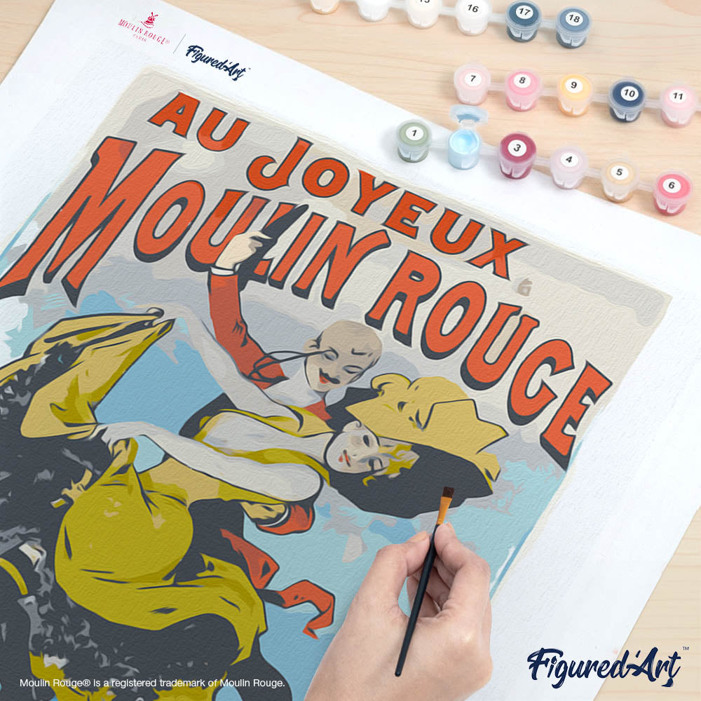 Poster Moulin Rouge - Paris Dancing