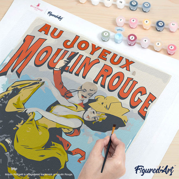 Poster Moulin Rouge - Paris Dancing