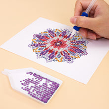 Load image into Gallery viewer, Mini Diamond Painting 3&quot;x5&quot; (12 pieces) - Mandala Art