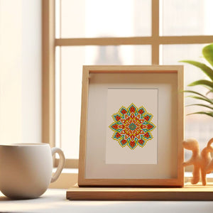 Mini Diamond Painting 3"x5" (12 pieces) - Mandala Art