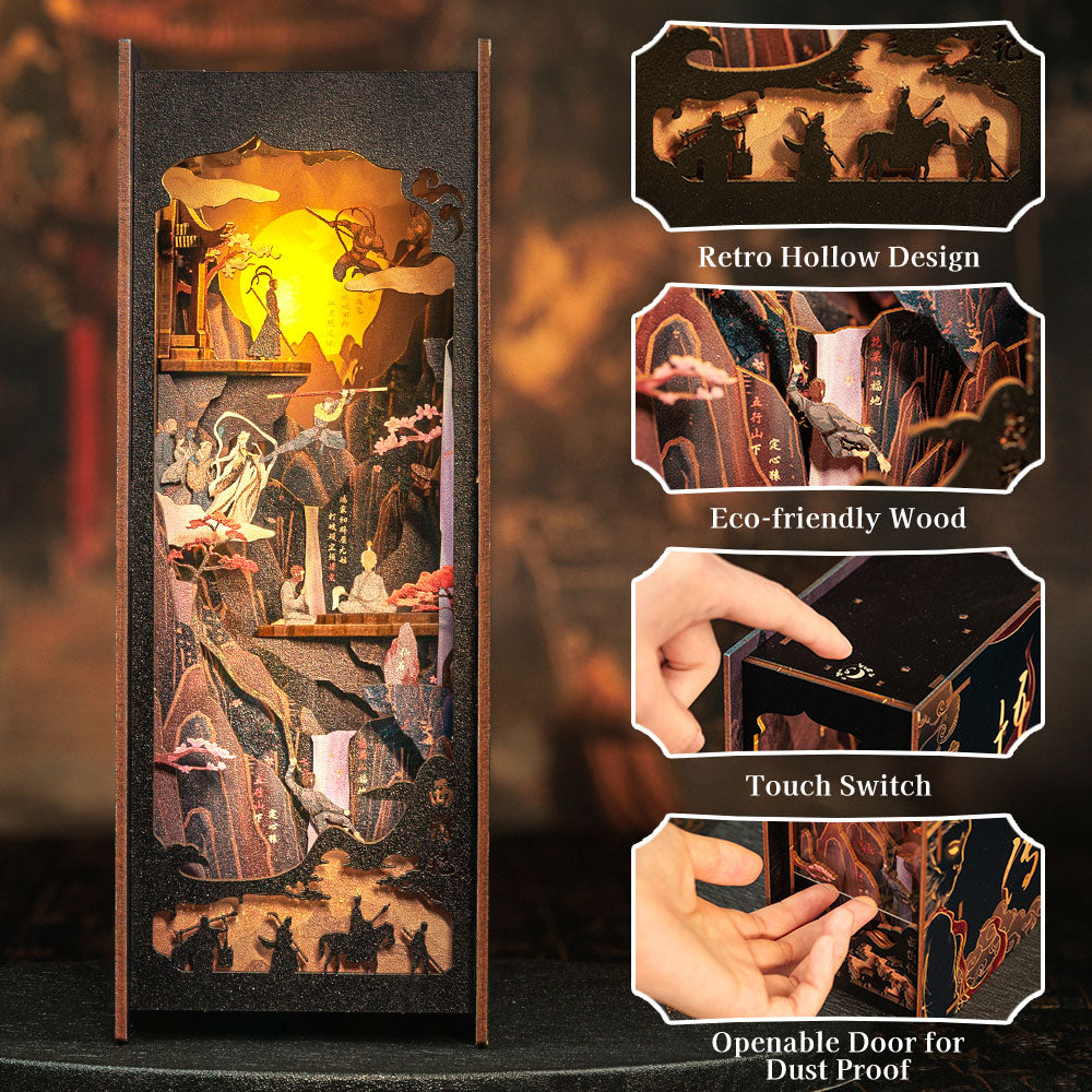 DIY Book Nook Kit - The Legend of Wu Kong – Figured'Art