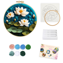 Load image into Gallery viewer, Needle Felting - Lotus Flowers