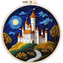 Load image into Gallery viewer, Needle Felting kit - Castle at Night
