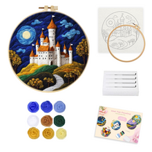 Load image into Gallery viewer, Needle Felting - Castle at Night