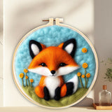 Needle Felting kit - Tiny Fox