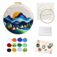 Load image into Gallery viewer, Needle Felting - Blue Mountain