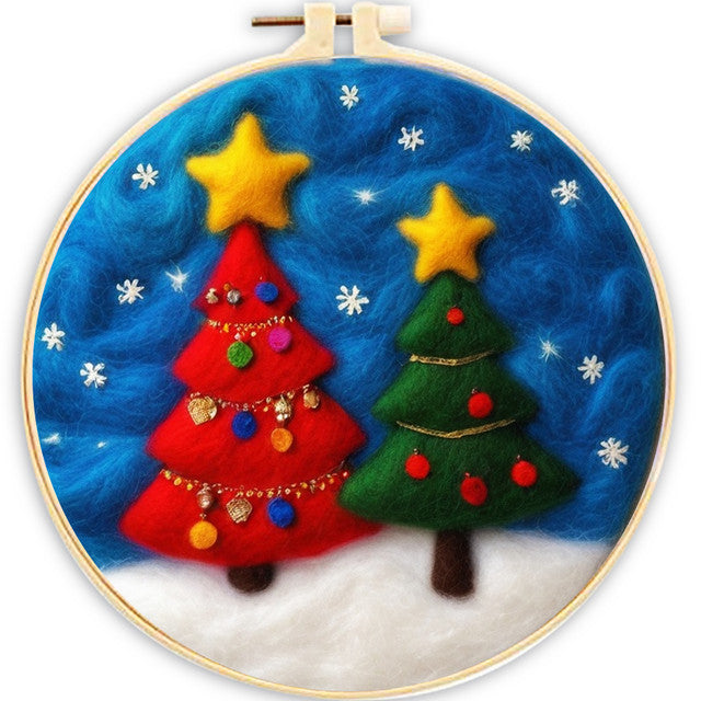 Needle Felting kit - Christmas Night