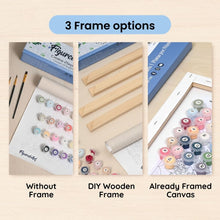 Load image into Gallery viewer, paint by numbers | Snowman and Lantern | christmas easy | FiguredArt