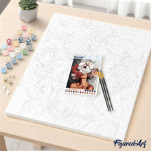 Load image into Gallery viewer, paint by numbers | Dont mess with This Cat | animals cats intermediate | FiguredArt