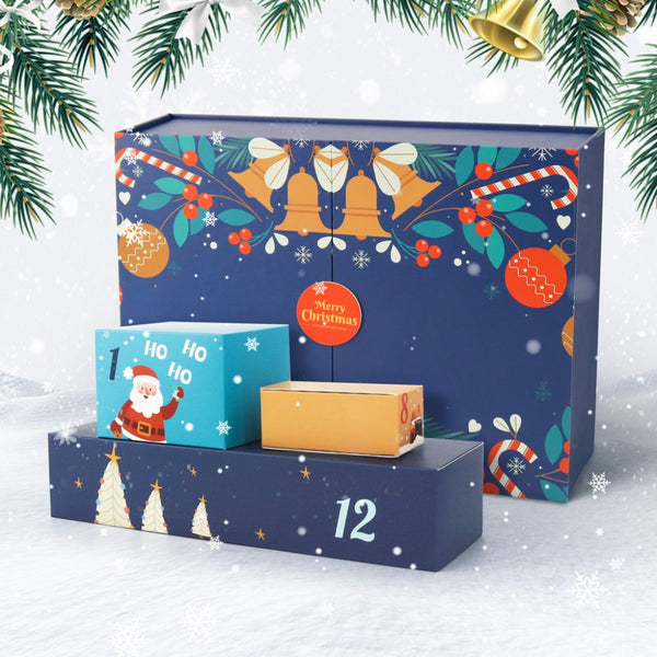 Paint by Numbers Advent Calendar 2025 - Holly Jolly (Blu-12 boxes)