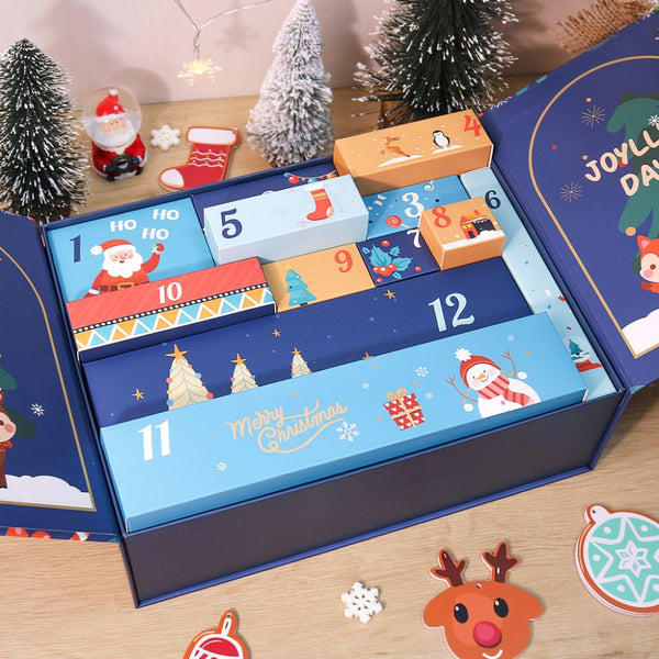 Paint by Numbers Advent Calendar 2025 - Holly Jolly (Blu-12 boxes)