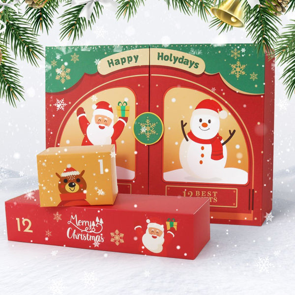 Paint by Numbers Advent Calendar 2025 - Holly Jolly (Red-12 boxes)