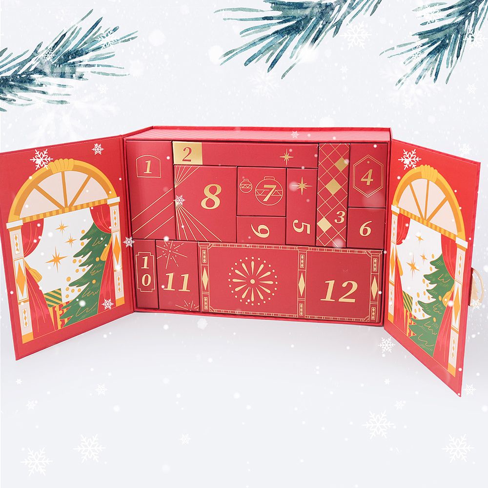 Paint by Numbers Advent Calendar 2025 - 12-Day Christmas Joy