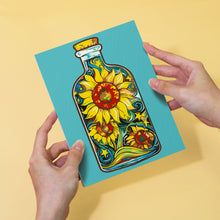 Load image into Gallery viewer, Mini Paint by numbers 6 pieces- Magical Glass Bottle Series