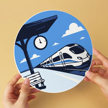 Load image into Gallery viewer, Mini Paint by Numbers Set - Discs Ø7.9" (6 pieces) - Places to Wander