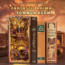 Load image into Gallery viewer, DIY Book Nook Kit - Fantastic Animal Common Room