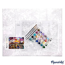 Load image into Gallery viewer, Colorful Winter Village