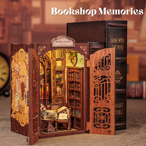 DIY Book Nook kit - Bookshop Memories