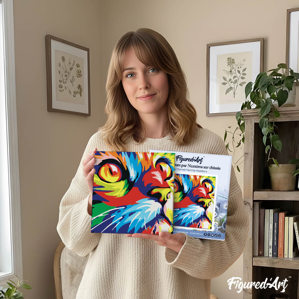 Mini Paint by numbers 8