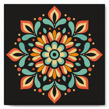 Load image into Gallery viewer, Paint by numbers kit Mini Paint by numbers 8"x8" framed - Autumn Mandala Figured'Art