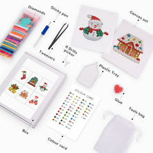 Load image into Gallery viewer, Mini Diamond Painting 6"x8" (6 pieces) - Christmas Classics