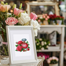 Load image into Gallery viewer, Mini Diamond Painting 6"x8" (6 pieces) - Delicate Designs