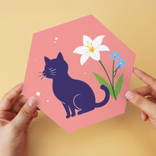Load image into Gallery viewer, Mini Paint by Numbers Set - Hexagons (6 pieces) - Nursery Animal Set