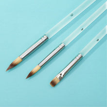 Load image into Gallery viewer, Paint by Numbers Accessories  - Set of 3 Paint Brushes Multisize Figured'Art