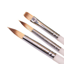 Load image into Gallery viewer, Paint by Numbers Accessories  - Set of 3 Paint Brushes Multisize