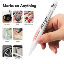 Load image into Gallery viewer, Acrylic paint marker - White
