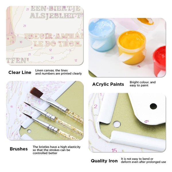 Paint by Numbers Metal Poster - Beer Around the World