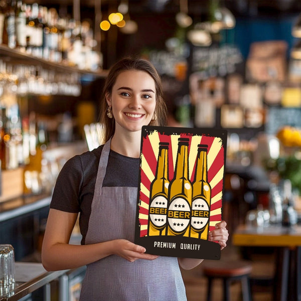 Paint by Numbers Metal Poster - Triple Taste