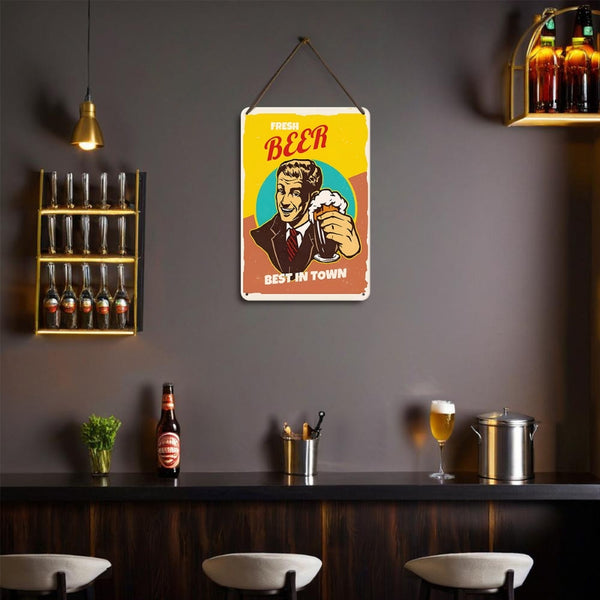 Paint by Numbers Metal Poster - Fresh Beer Guy