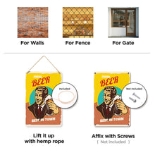 Load image into Gallery viewer, Paint by Numbers Metal Poster - Fresh Beer Guy