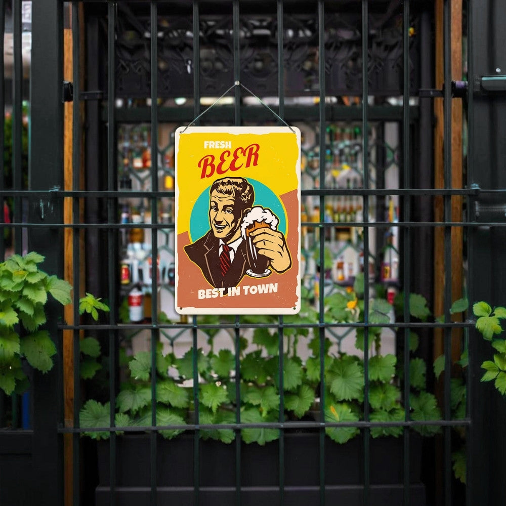 Paint by Numbers Metal Poster - Fresh Beer Guy