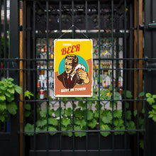 Load image into Gallery viewer, Paint by Numbers Metal Poster - Fresh Beer Guy